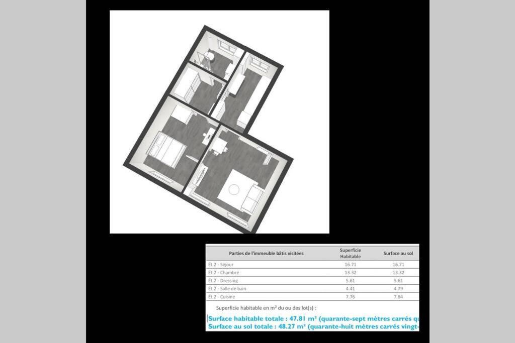 Appartement S'capades Mulhouse - Rénové 2021 - Wifi/Netflix Extérieur photo